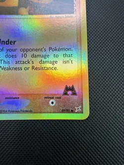 Team Magma’s Aron 59/95 EX Team Magma vs Team Aqua Reverse Holo Pokemon Card NM - Image 5