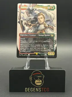 Balthier and Fran 0393 (Borderless) Final Fantasy Regular non foil MTG - Image 1