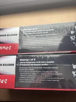 Pokemon TCG Prismatic Evolutions Surprise Box & Booster Bundle 2 Pack 2+2 Sam’s - Image 5