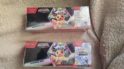 LOT OF 2 - Pokemon Prismatic Evolutions Surprise Box & Booster Bundle Sams Club - Image 1