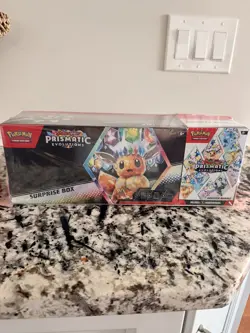 Pokemon Prismatic Evolutions Surprise Box + Booster Bundle SC Sealed X2 - Image 5