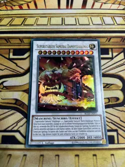 Yugioh Superstarker Samurai Dampfzugkonig BLLR-DE011 Ultra Rare - Image 1