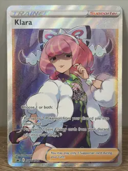 Klara (Full Art) SWSH302 SWSH: Sword & Shield Promo Cards Holo - Image 1
