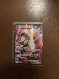 Latias EX Plasma Freeze Holo Card 112/116 Full Art MP-LP Condition Pokemon TCG - Image 1
