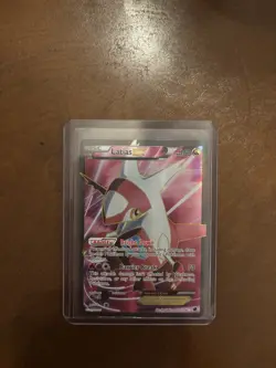 Latias EX Plasma Freeze Holo Card 112/116 Full Art MP-LP Condition Pokemon TCG - Image 2