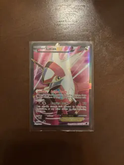 Latias EX Plasma Freeze Holo Card 112/116 Full Art MP-LP Condition Pokemon TCG - Image 3