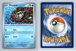 Wimpod #47/182 SV Paradox Rift 2023 Common Pokemon TCG Card - Image 1