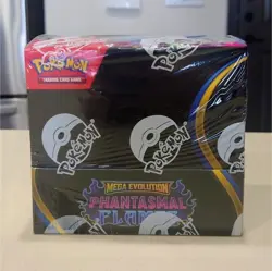 Pokemon Trading Card Game Mega Evolution Phantasmal Flames 1 Sealed Box - Image 1