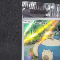 Pokemon Card Snorlax SVP 051 - Promo 151 ENG English Sealed NM Near Mint - Image 2