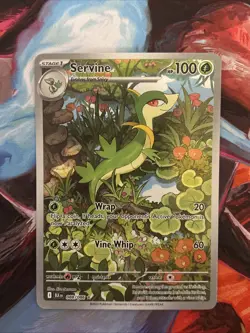 🔥Servine 088/086 Pokemon TCG Black Bolt Illustration Rare Card English🔥 - Image 1