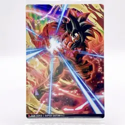 Son Goku Super Saiyan 4 AR 2-25 Dragon Ball Itajaga Card R 2-13 Toei Bandai JP - Image 1