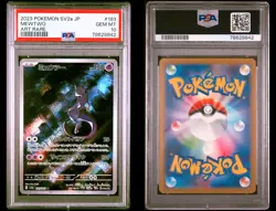 Mewtwo 183/165 AR - PSA 10 - Pokemon 151 SV2A - Pokemon Card Japanese - Image 3
