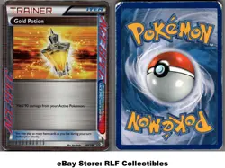 2012 Pokemon, B&W Boundaries Crossed, #140/149 Gold Potion, Holo Rare Ace - Image 1