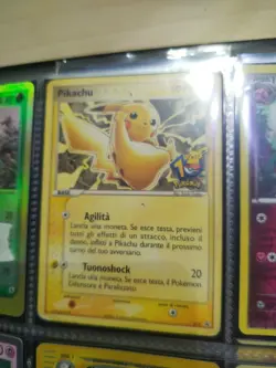 Pikachu Black Star ITA PROMO 012 - Pokemon 10th ANNIVERSARIO 2006 - Image 3