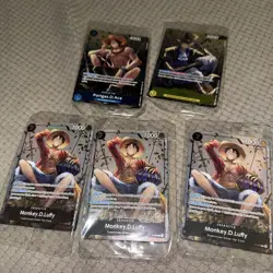 One Piece CCG Mini Tin Set Vol 2 Promo Cards - Image 2