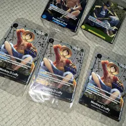 One Piece CCG Mini Tin Set Vol 2 Promo Cards - Image 4