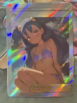Pokemon Iris Anime Waifu Custom DIY Trainer Art Pokemon card - Image 3