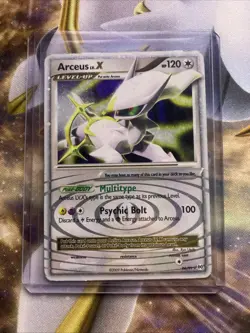 Pokemon TCG Arceus LV.X Holo Ultra Rare Card Platinum, 96/99 - Image 1