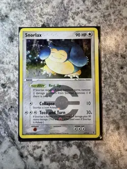 Vintage Snorlax 15/112 FireRed & LeafGreen Reverse Holo Pokemon Card LP - Image 1