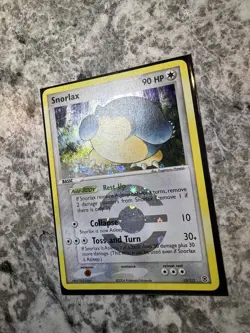 Vintage Snorlax 15/112 FireRed & LeafGreen Reverse Holo Pokemon Card LP - Image 2