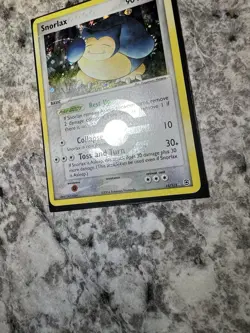 Vintage Snorlax 15/112 FireRed & LeafGreen Reverse Holo Pokemon Card LP - Image 3