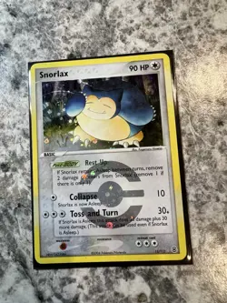 Vintage Snorlax 15/112 FireRed & LeafGreen Reverse Holo Pokemon Card LP - Image 5