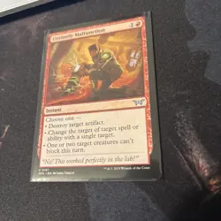 Mtg Untimely Malfunction - Duskmourn: House of Horror + Bonus Foils - Image 5