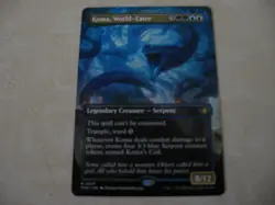 MTG Foundations -- Koma, World-Eater -- (Borderless) -- NM - Image 1