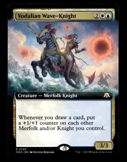 Vodalian Wave-Knight (Extended Art) 130 R Commander: March of the Machine - Image 1