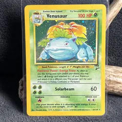 Pokemon Base Set 2 Venusaur #18 Holo - Image 1