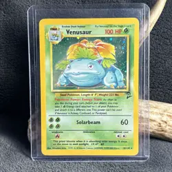 Pokemon Base Set 2 Venusaur #18 Holo - Image 4