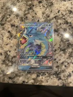 Pokemon! PSA 9 Gyarados GX 16/68 - S&M Hidden Fates - Mint - Image 1