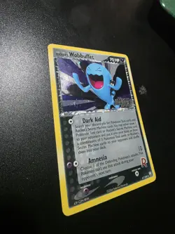 Pokemon TCG Rocket's Wobbuffet 47/109 Normal EX Team Rocket Returns - Image 1