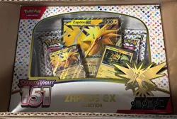 Pokemon 151 Zapdos ex Collection Sealed x6 - Image 1