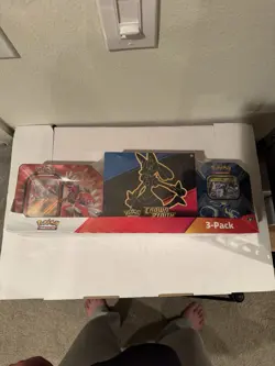 Pokemon TCG Crown Zenith ETB and 2 Tin Costco Bundle Factory Sealed BRAND NEW! - Image 1