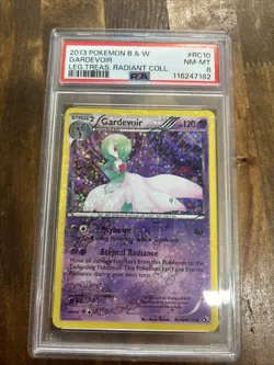 Graded PSA 8 2013 Pokemon B&W Gardevoir Leg. Treas. Radiant Coll. #RC10 - Image 1