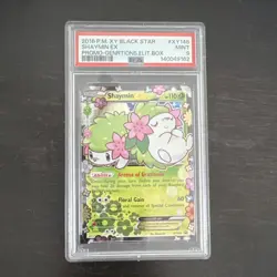 Pokemon Shaymin EX Holo Promo XY Black Star #XY148 PSA 9 2016 - Image 1