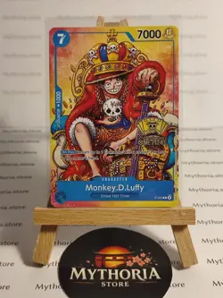 Monkey.D.Luffy P-043 Promo 2nd Anniversary Stamp Eng Excellent One Piece GCC - Image 1
