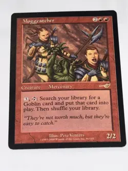Moggcatcher #96 Nemesis Magic MTG Card - Image 1