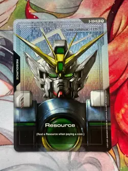 GWing Gundam Resource R-004 C+ Alt Art Gundam Card Game Foil - Image 1