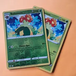 Reverse Holo Bellossom 003/159 Crown Zenith x2 pokemon card SWSH Near Mint - Image 1