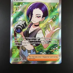 Perrin 209/167 Pokemon Twilight Masquerade Holo Full Art Card - Image 3