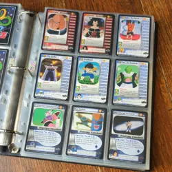 Dragonball Z CCG Large Lot of Cards inc Rares from Saiyan, Frieza, Trunks Sagas - Image 1