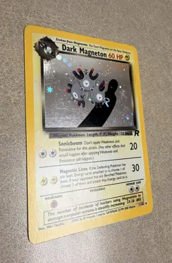 Pokemon TCG Team Rocket Dark Magneton 1st Edition Holo Rare 11/82 Ungraded NM - Image 4