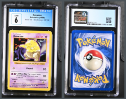 Drowzee Pokemon TCG 1999 Base Set Shadowless CGC 6 #49/102 - Image 1