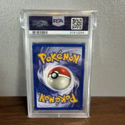 1999 Pokemon Game Pikachu Red Cheeks Shadowless PSA 9 Mint #58/102 - Image 4