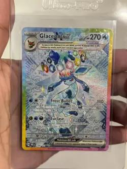 Pokemon Glaceon EX Holo Special Illustration Rare 150/131 Sv: Prismatic Evoluti… - Image 1