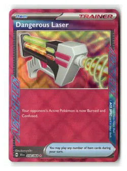 Dangerous Laser 058/064 ACE SPEC Rare Shrouded Fable Pokemon Near Mint - Image 1