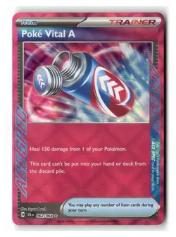 Poke Vital A 062/064 ACE SPEC Rare Shrouded Fable Pokemon Near Mint - Image 1