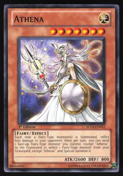 Athena - SDLS-EN012 - Common - 1st Edition Yugioh - Image 1